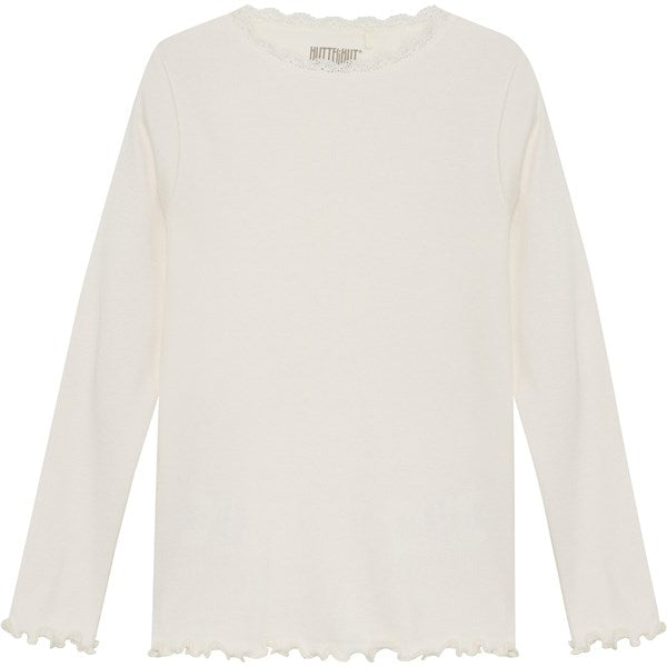 Huttelihut Rib Eggnog Blouse