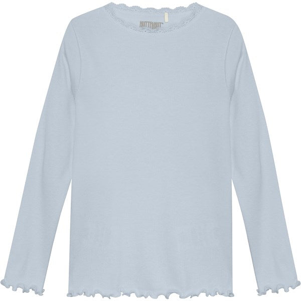 Huttelihut Rib Celestial Blue Blouse