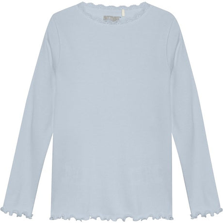 Huttelihut Rib Celestial Blue Blouse