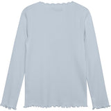 Huttelihut Rib Celestial Blue Blouse 3