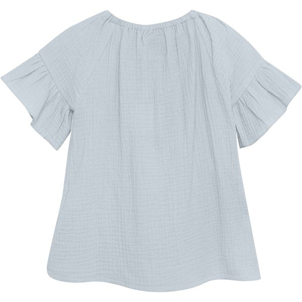 Huttelihut Muslin Celestial Blue Blouse 3