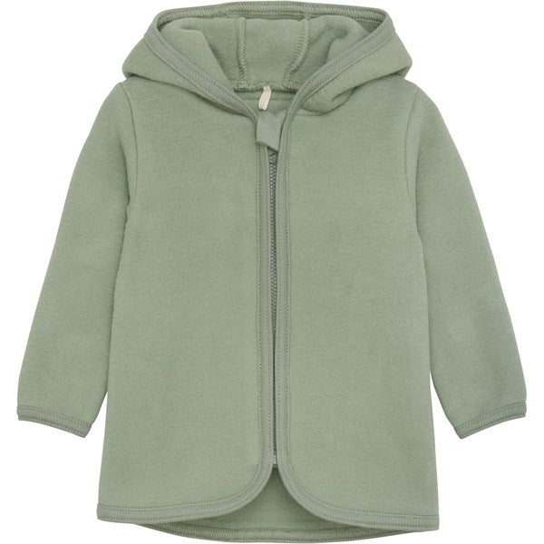 Huttelihut Jacket Ears Cotton Fleece Sea Spray