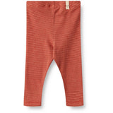 Wheat Paprika Stripe Rib Leggings Maddy 2