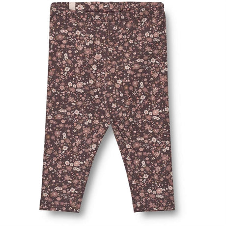 Wheat Soft Eggplant Meadow Jersey Leggings