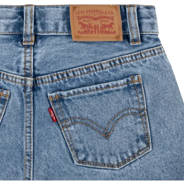 Levi's Mini Mom Shorts W/ Roll Cuf Vibe Check