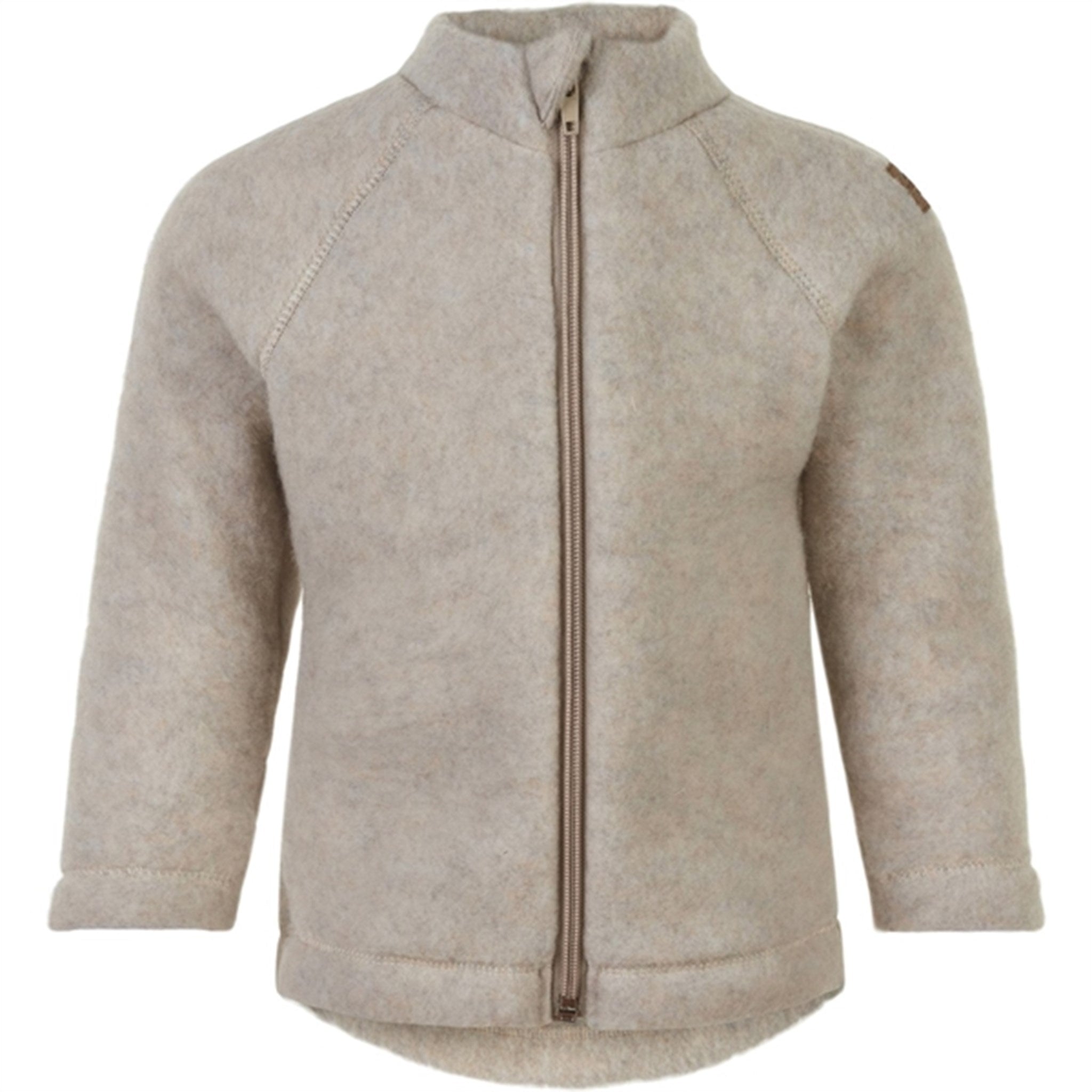 Mikk-Line Wool jacket Melange Offwhite
