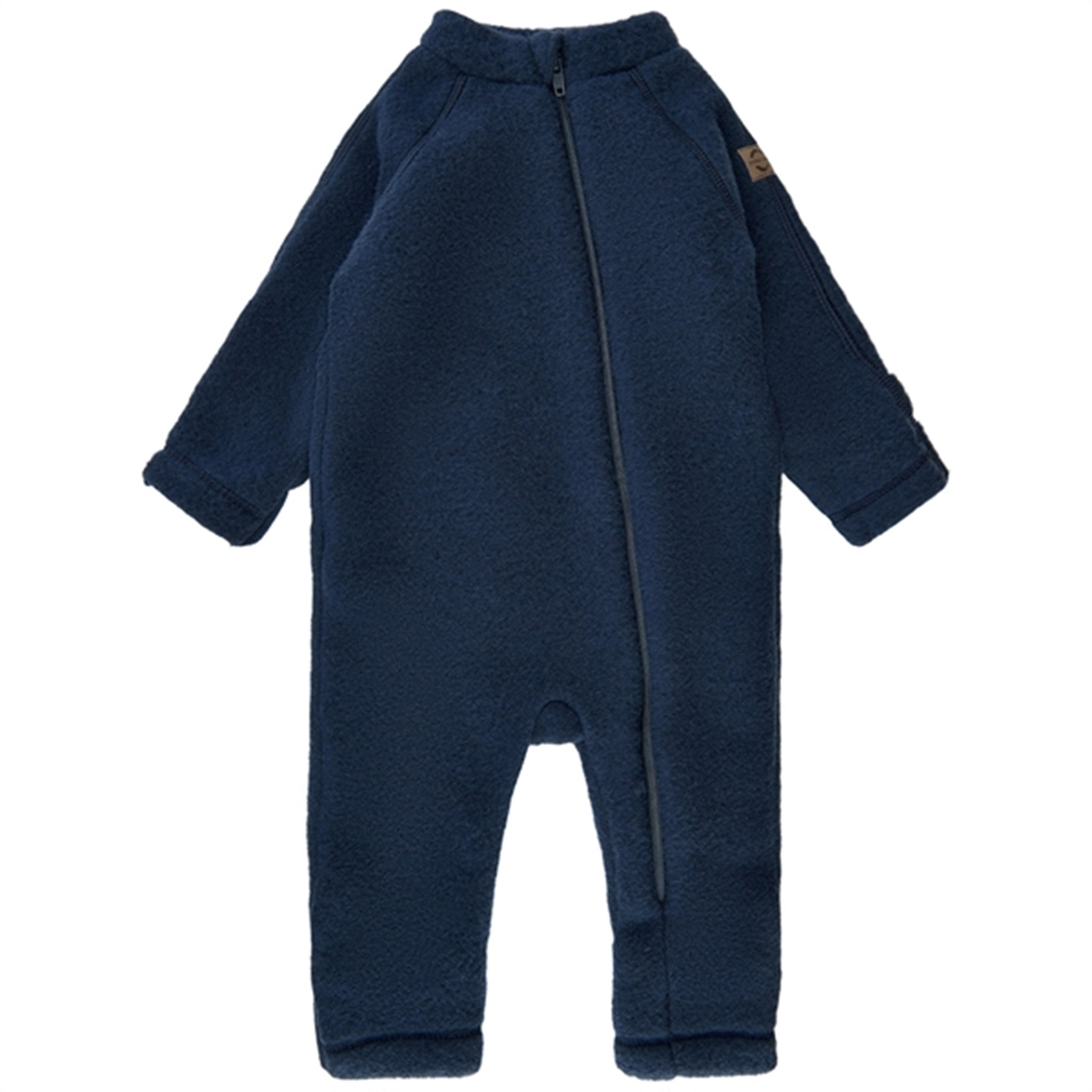 Mikk-Line Wool Baby Suit Blue Nights