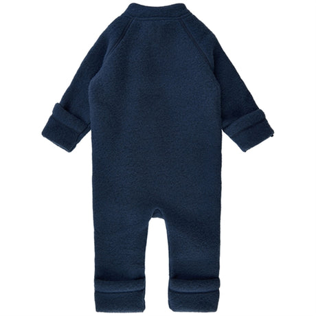 Mikk-Line Wool Baby Suit Blue Nights