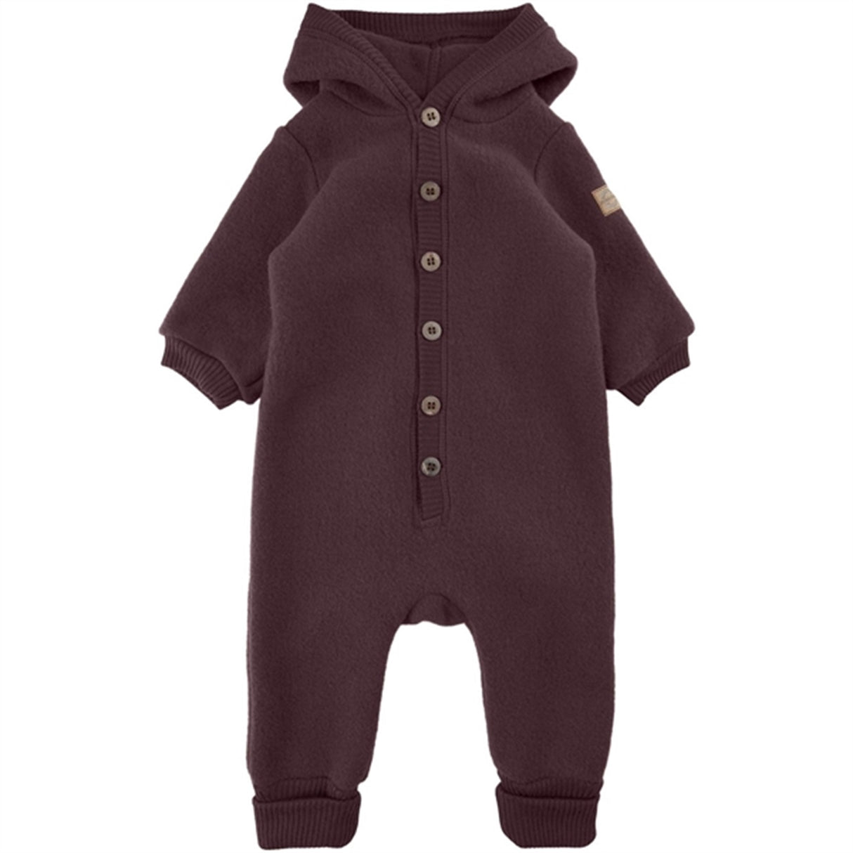 Mikk-Line Wool Suit W. Hood Huckleberry