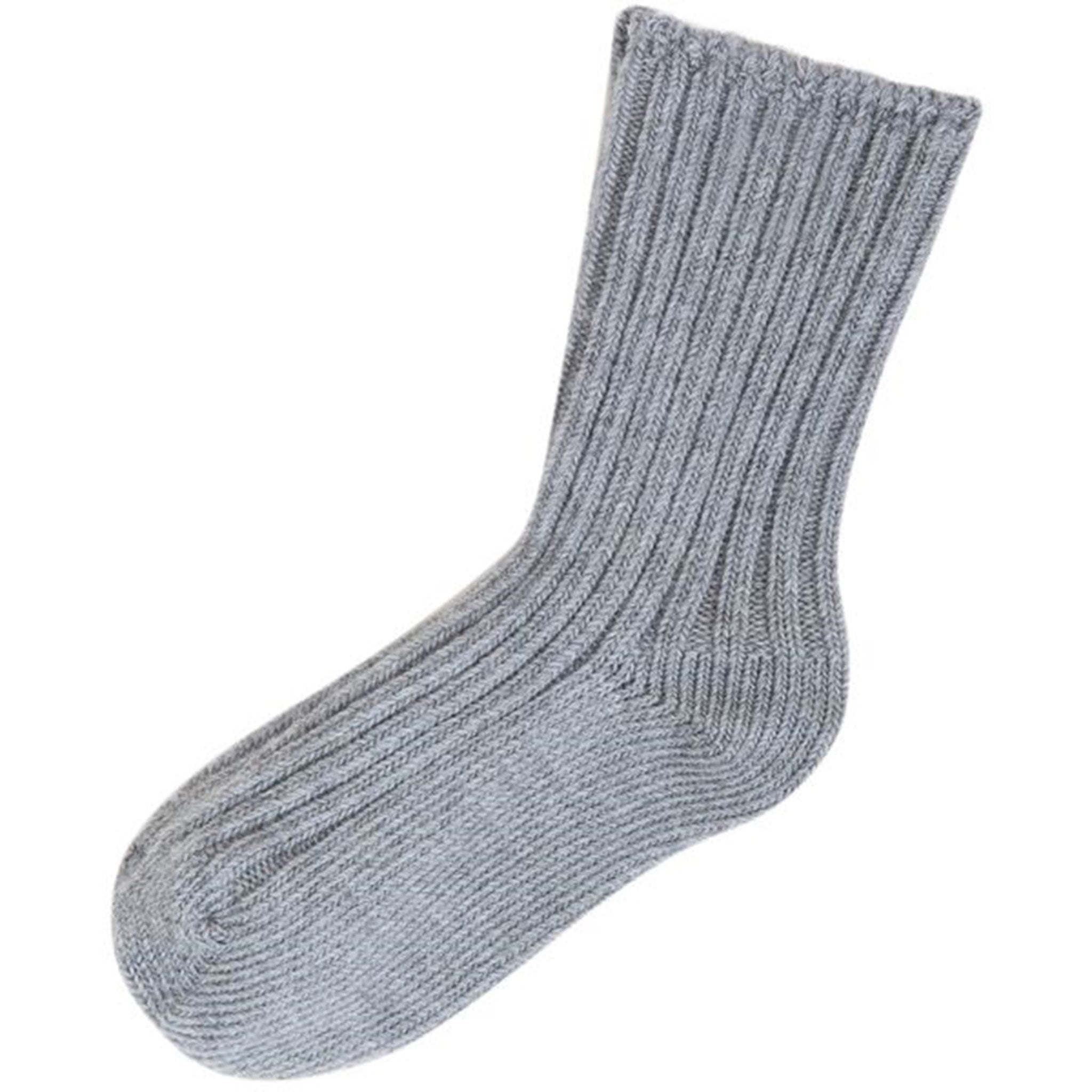 Joha Wool Socks Light Grey