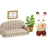 Sylvanian Families® Chocolate Rabbit Father Set (Settee) 3