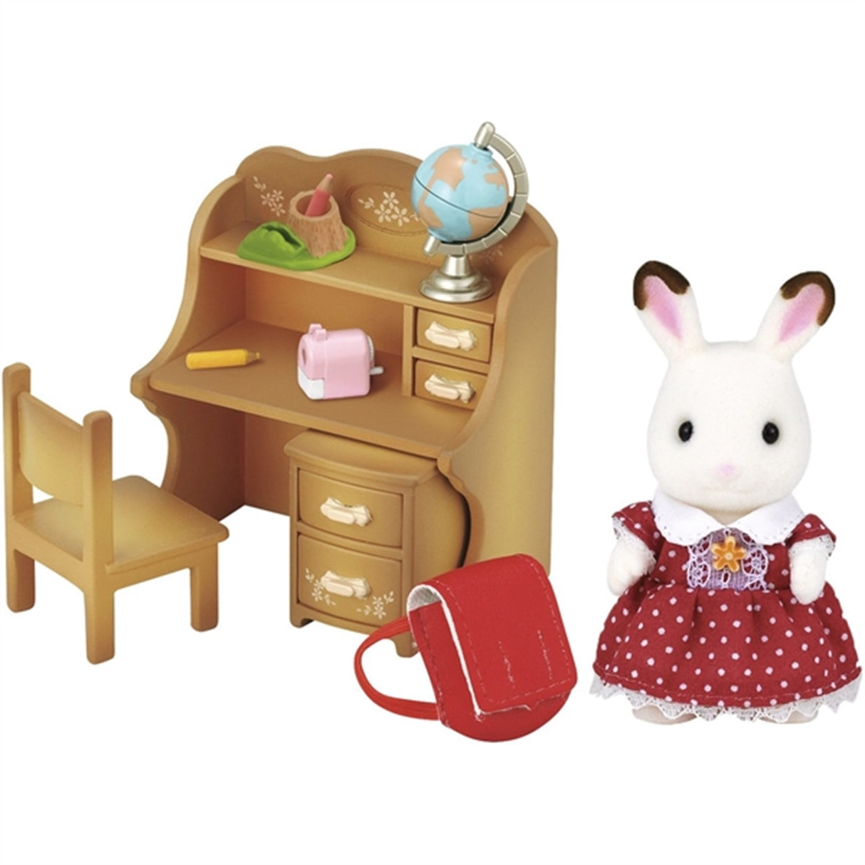 Sylvanian Families® Chocolate Rabbit Sister Set (Desk) 3