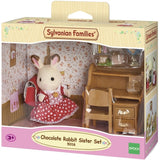 Sylvanian Families® Chocolate Rabbit Sister Set (Desk)