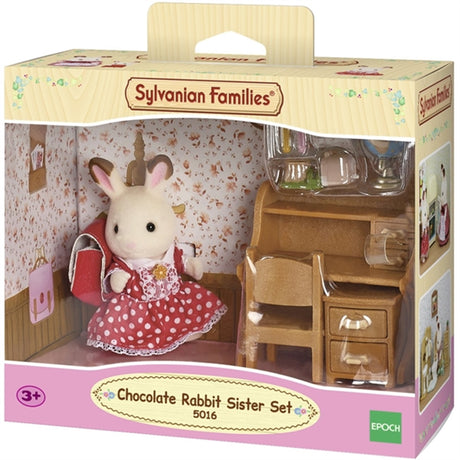 Sylvanian Families® Chocolate Rabbit Sister Set (Desk)