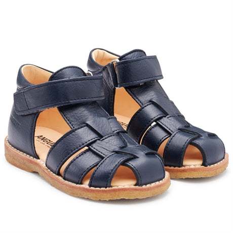 Angulus Starter Sandal W. Velcro Navy