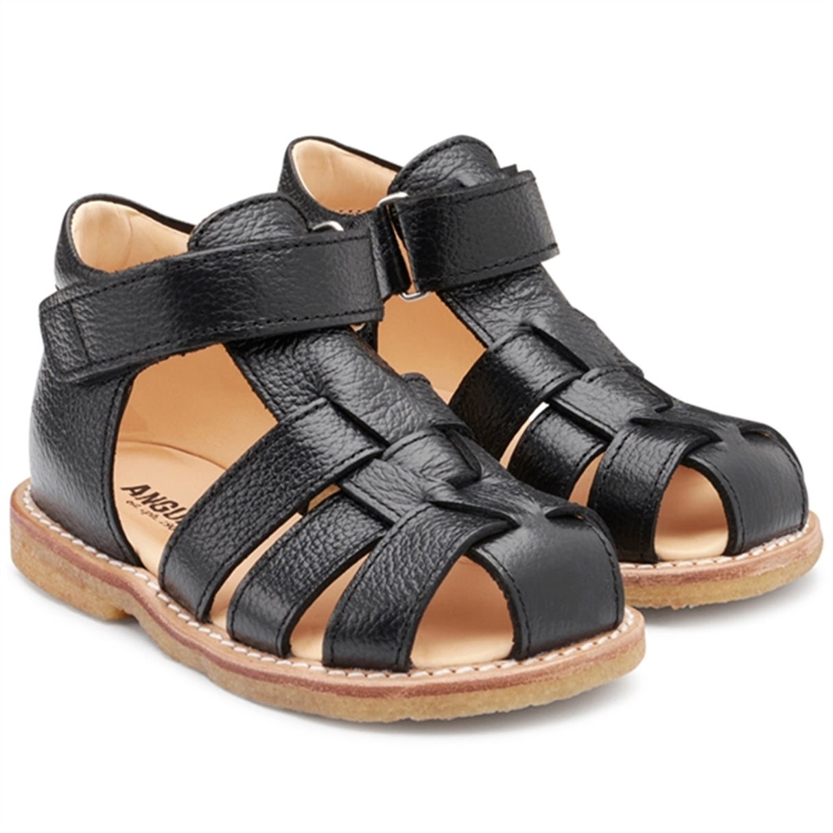 Angulus Starter Sandal W. Velcro Black