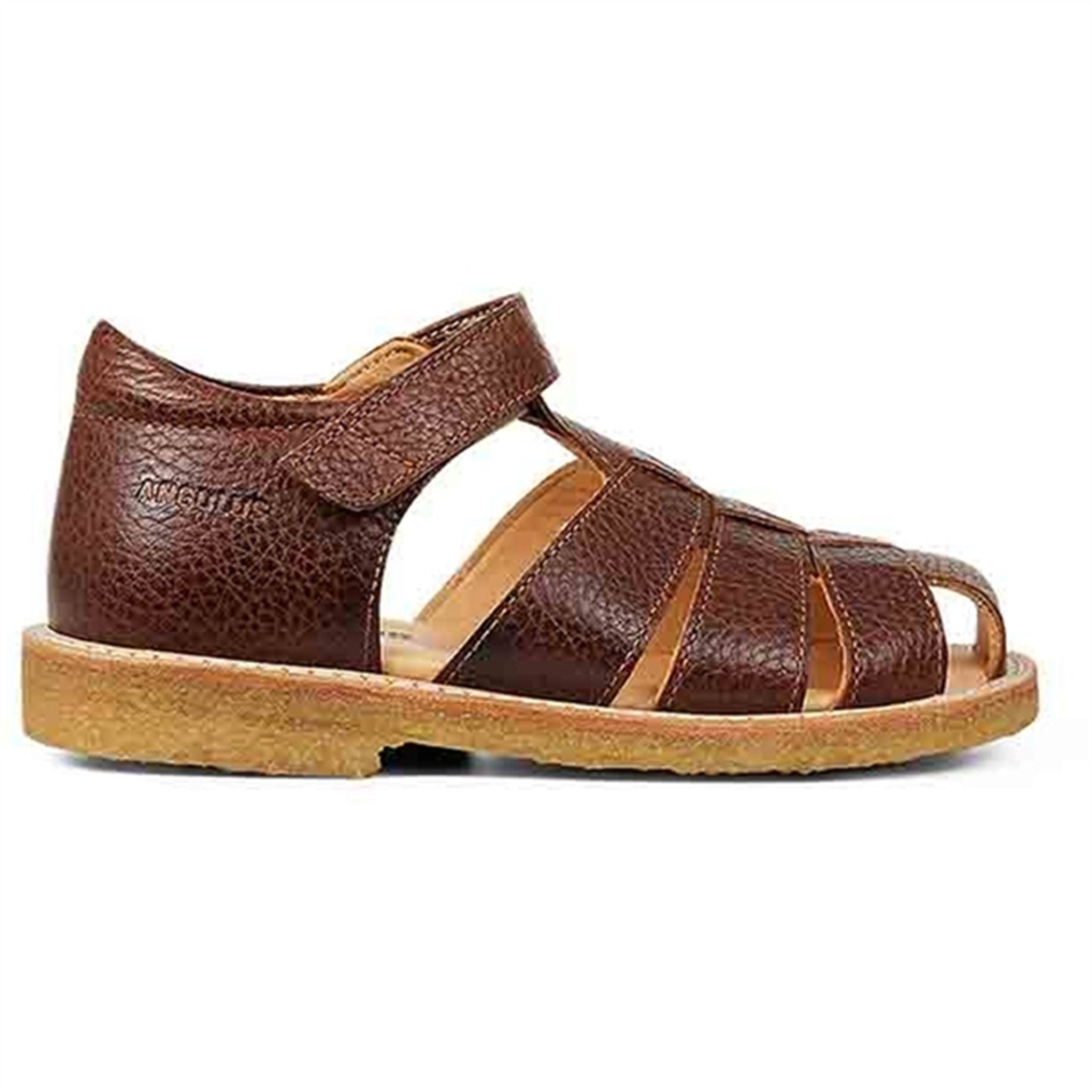 Angulus Sandal W. Velcro Medium Brown 2