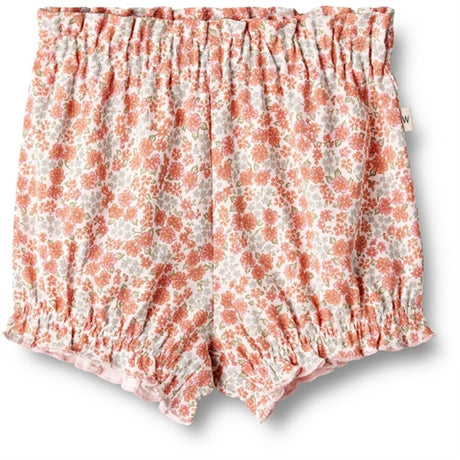 Wheat Rose Flowers Jersey Shorts Sonja