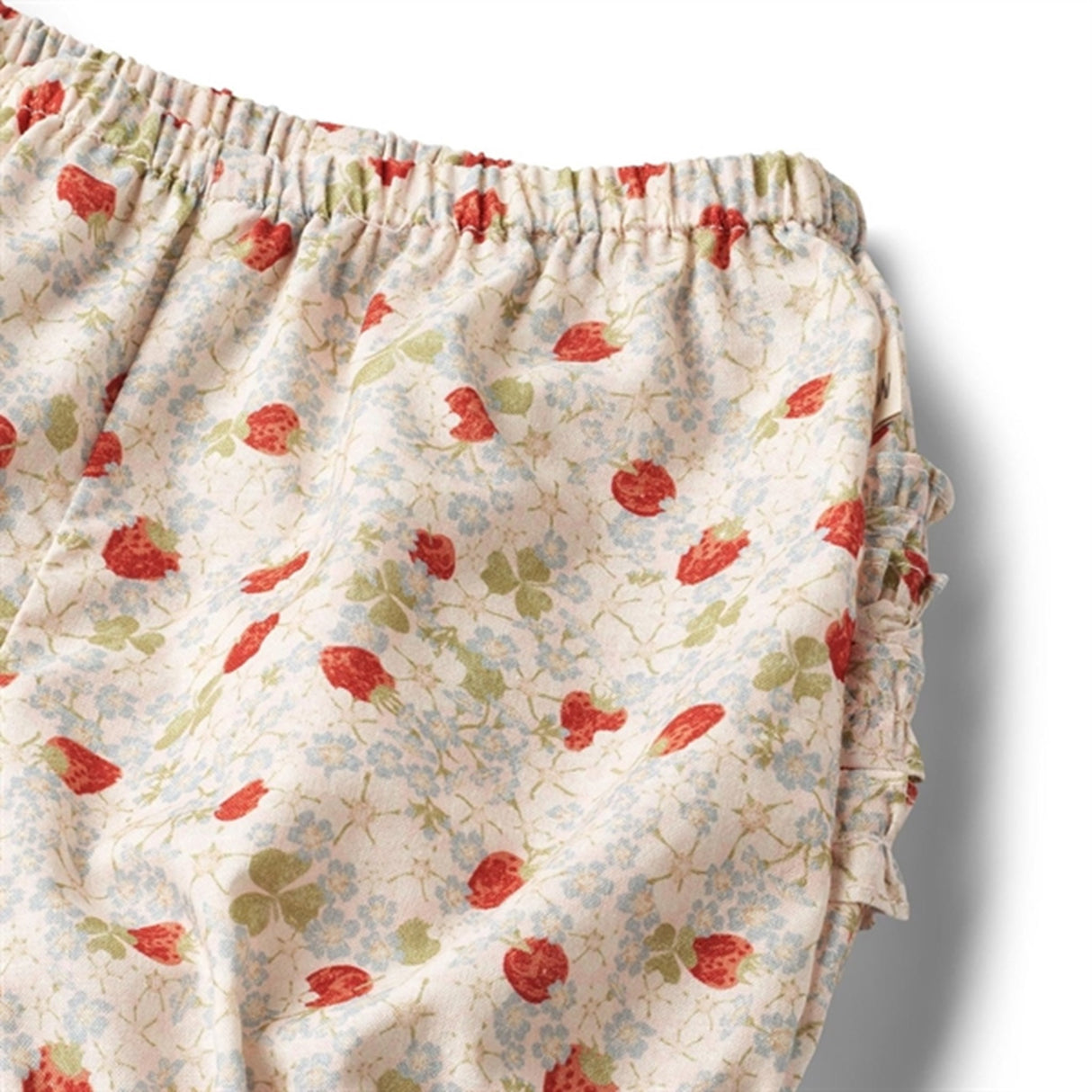 Wheat Rose Strawberries Nappy Bloomers Clara 3