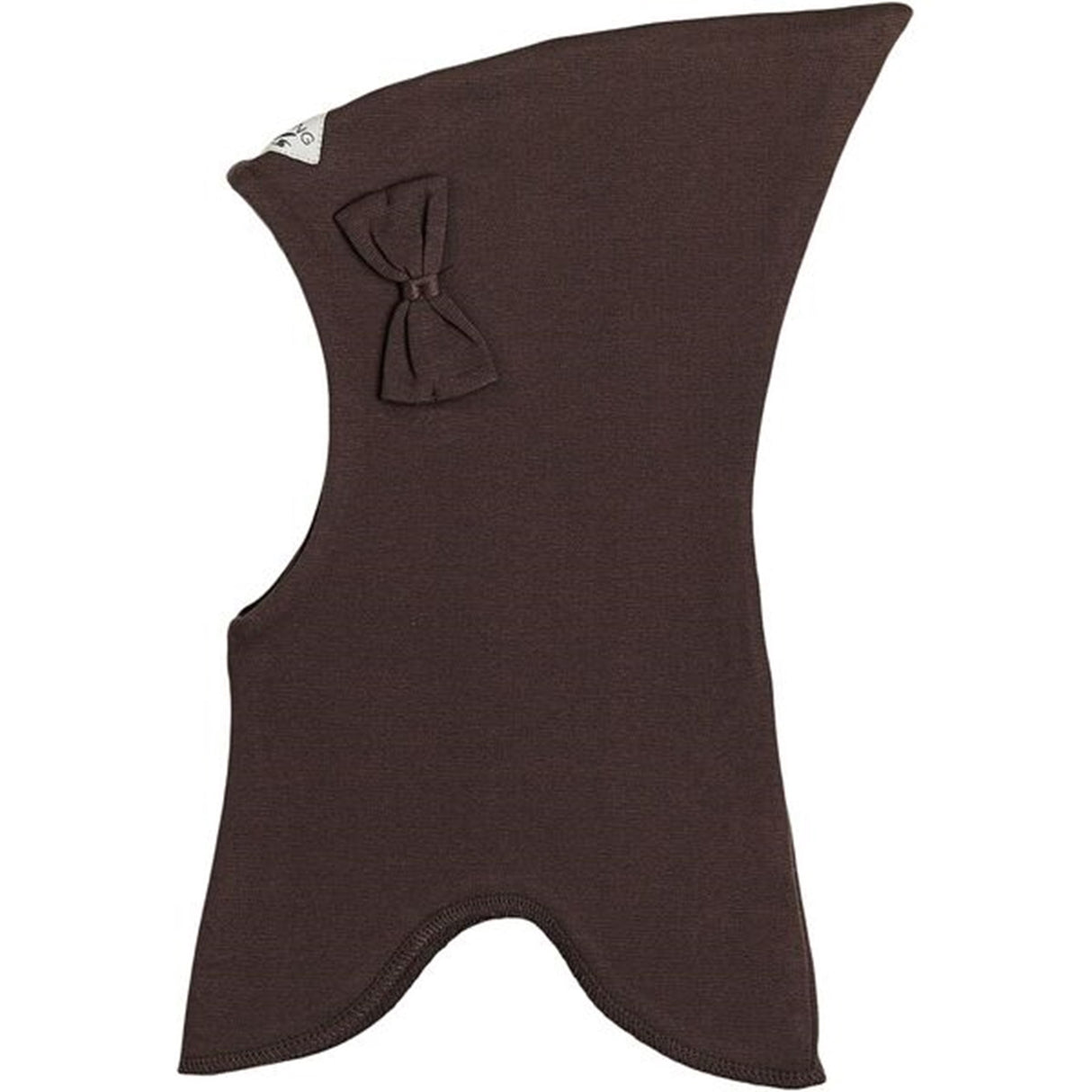 Racing Kids Top Balaclava Bow 2-layer Brown