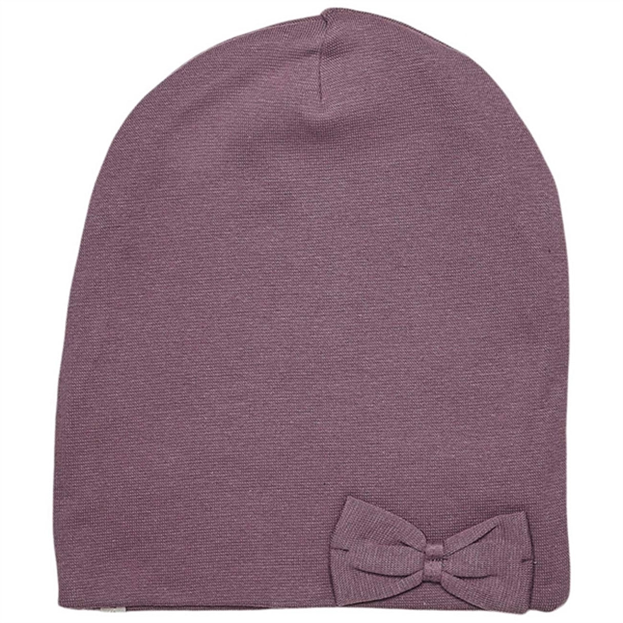 Racing Kids Beanie Windproof 2-layer Bow Dusty Purple