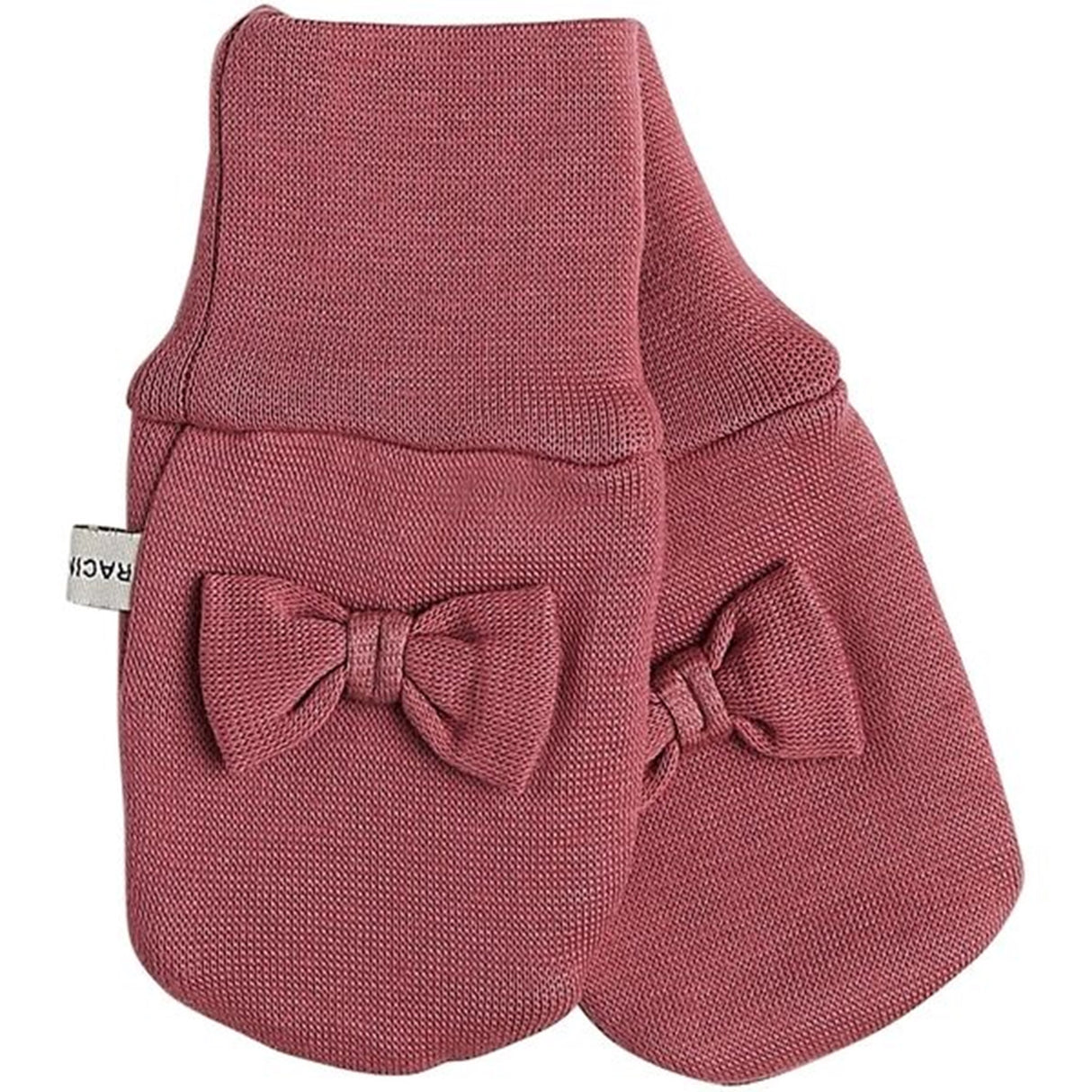 Racing Kids Mittens Baby Bow Wild Rose