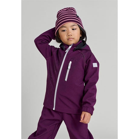 Reima Softshell Jacket Vantti Deep purple