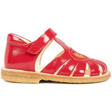 Angulus Hjerte Sandals Dark Red 2