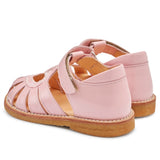 Angulus Hjerte Sandal W. Velcro Rose/Rose Glitter 3