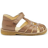 Angulus Hjerte Sandals Almond/Maple Glitter 2