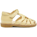 Angulus Hjerte Sandals Mellow Yellow/Pineapple glitter 2