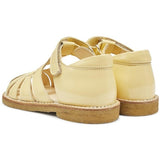 Angulus Hjerte Sandals Mellow Yellow/Pineapple glitter 3