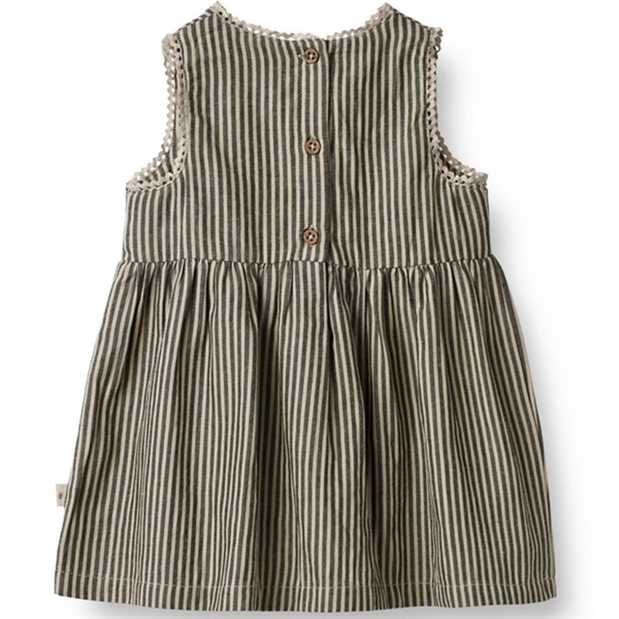 Wheat Black Coal Stripe Dress Kirsten 2