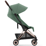 Cybex Coya Stroller Rosegold Leaf Green 6