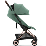 Cybex Coya Stroller Rosegold Leaf Green 5