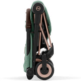 Cybex Coya Stroller Rosegold Leaf Green 9