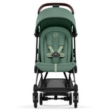 Cybex Coya Stroller Chrome Dark Brown Leaf Dark Green 6