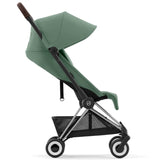 Cybex Coya Stroller Chrome Dark Brown Leaf Dark Green 5