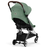 Cybex Coya Stroller Chrome Dark Brown Leaf Dark Green 2