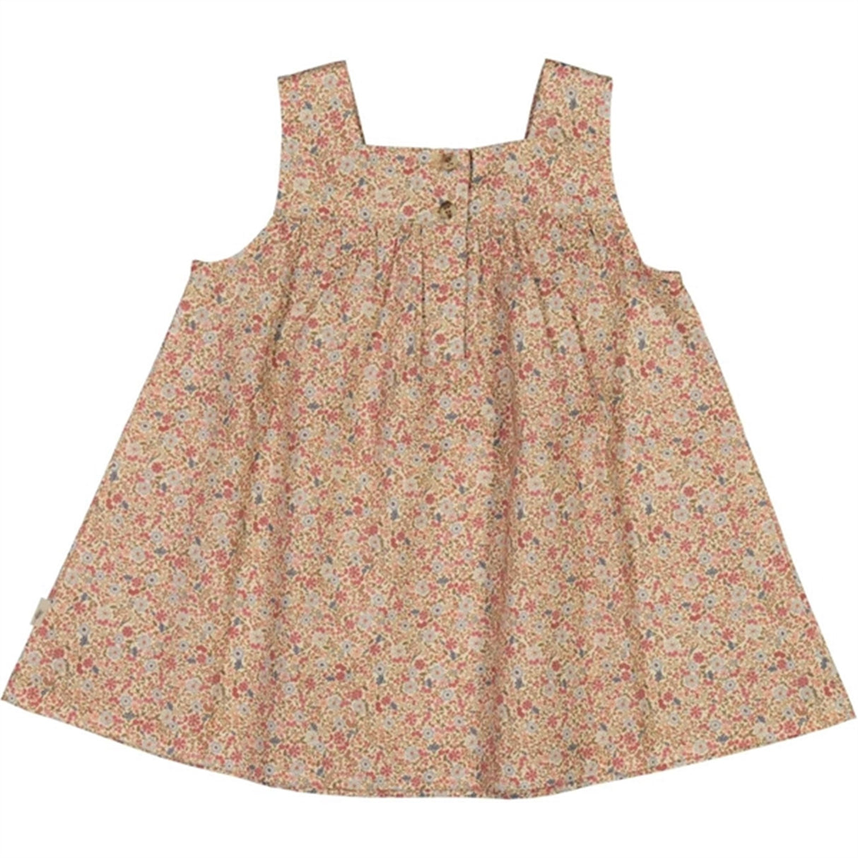 Wheat Porcelain Flowers Ayla Dress 3