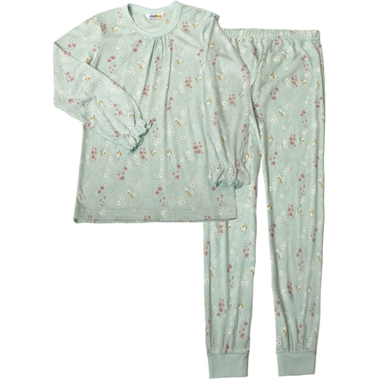 Joha Bamboo Mint AOP Pyjamas