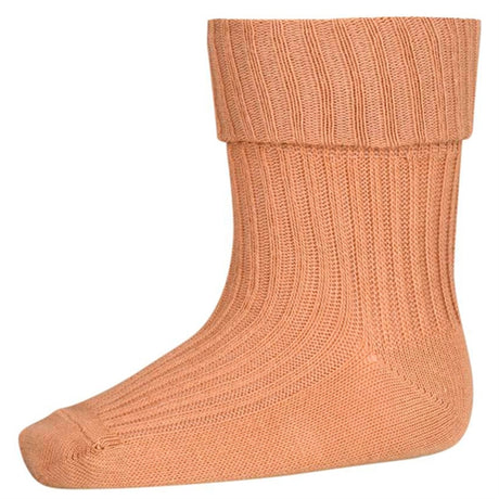 MP 533 Cotton Rib Baby Socks 4155 Apple Cinnamon