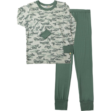 Joha Bamboo Green AOP Pyjamas