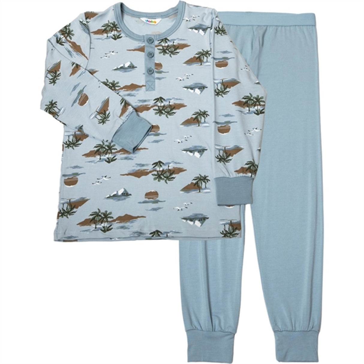 Joha Bamboo Blue AOP Pyjamas