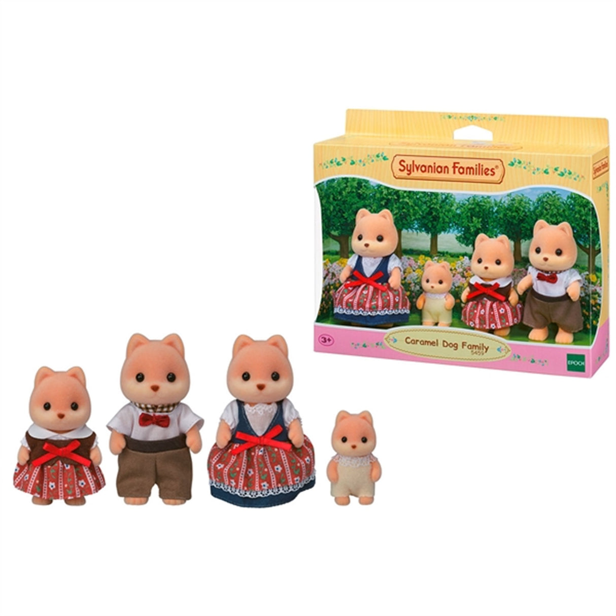 Sylvanian Families® Caramel Dog Family 6