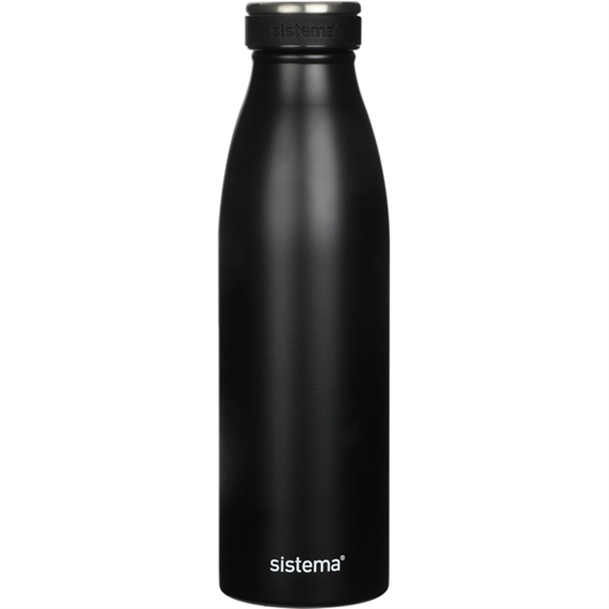 Sistema Stainless Steel Drink Bottle 500 ml Black 4