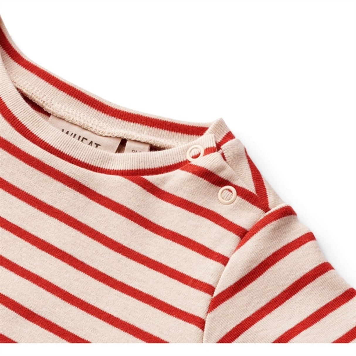 Wheat Red Stripe Jersey Dress Anna 3