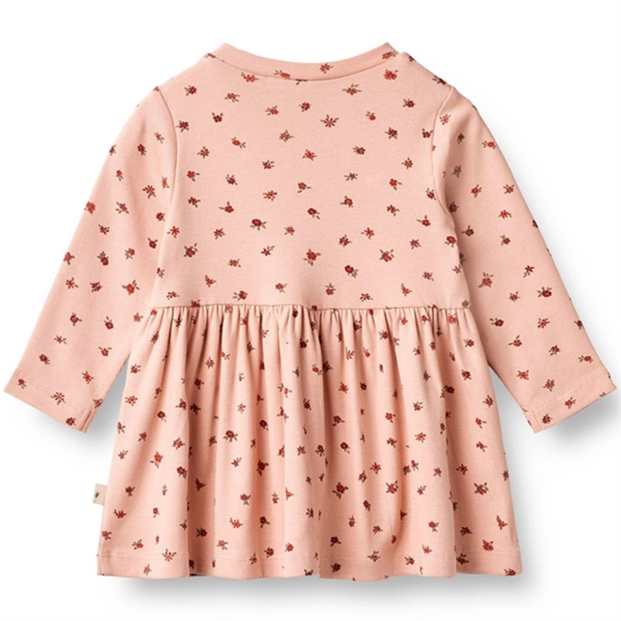 Wheat Pink Sand Flowers Jersey Dress Ryle 2