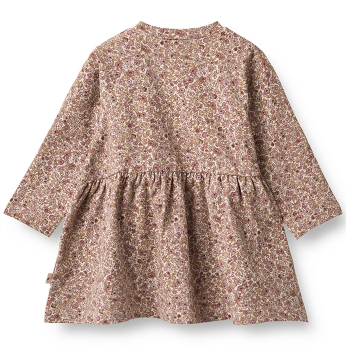 Wheat Grey Rose Flowers Sessa Jersey Dress 3