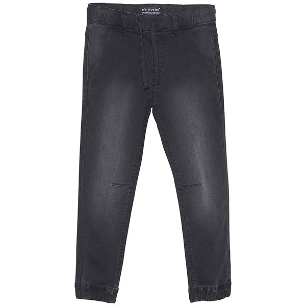 Minymo Grey Black Jeans Stretch Loose Fit NOOS